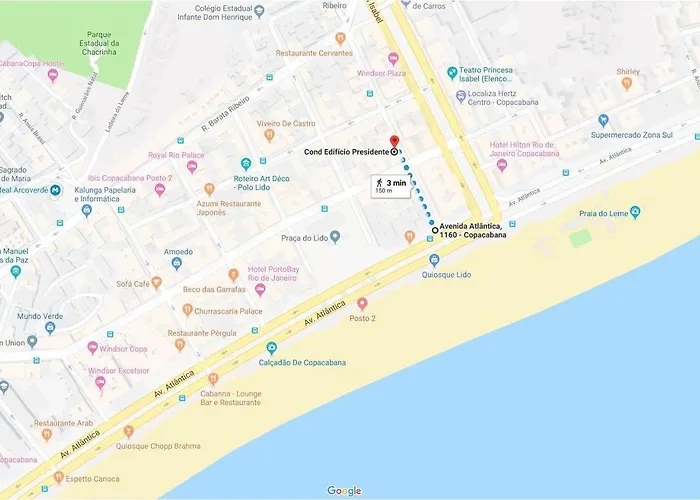 Vista Lateral Ao Mar: Estudio Acolhedor Rio de Janeiro